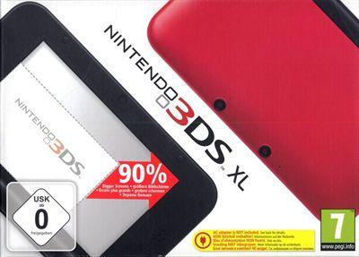 Image du produit Nintendo 3DS XL, noir-rouge