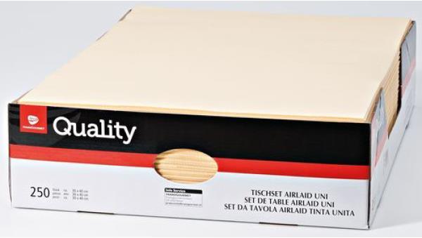 Produktbild Quality Tischset Airlaid uni