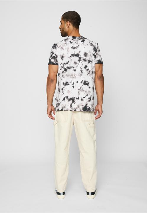 Actual product image Urban Classics Black Tie Dye Tee (M)