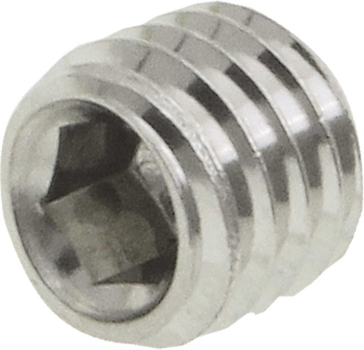 Produktbild Modellbau Lindinger gewindestifte m4/4mm 25stk. edelstahl, rostfrei (25 Schrauben pro Stück)