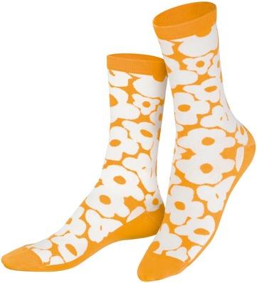 Immagine prodotto Eat My Socks Calzini, Flower Power, arancione (Taglia unica)