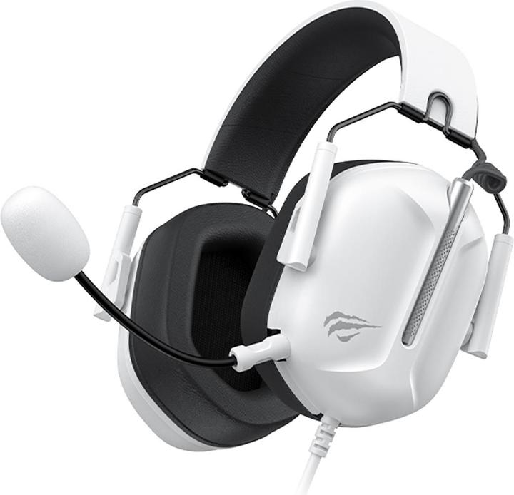 Actual product image Havit Gaming headphones H2033d (white-black) (Cable, Wireless)