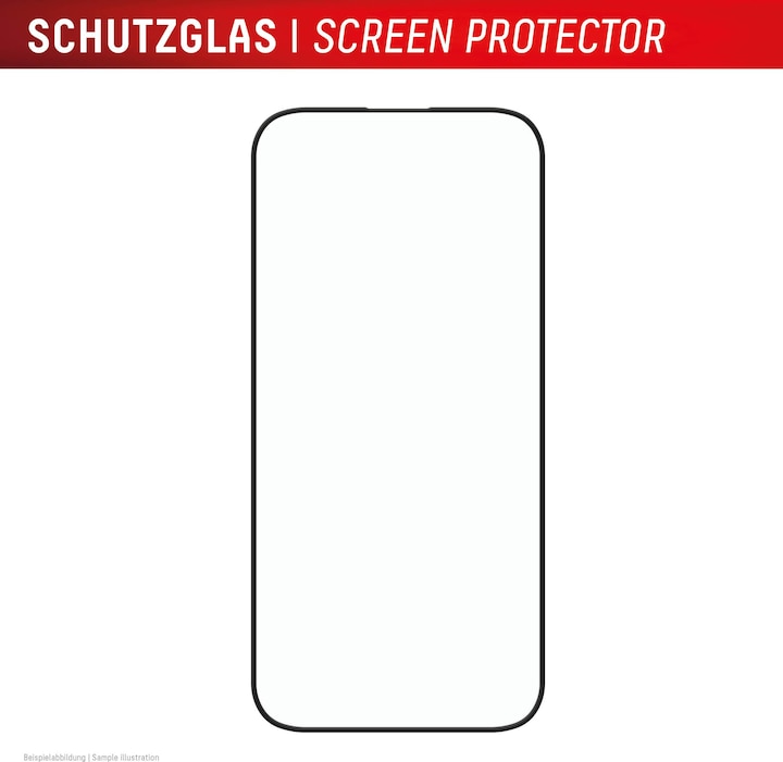 Actual product image Displex Premium Glass, Full Cover Anti-Reflex Panzerglas (1 Piece, Apple iPhone 16 Pro Max)