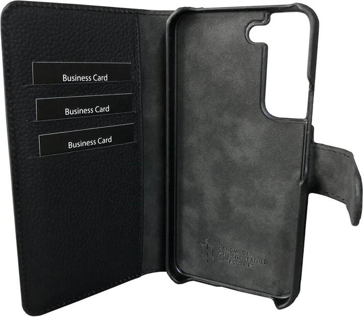 Image du produit Mike Galeli Book-Cover cuir véritable Joss black (Samsung Galaxy S22+)