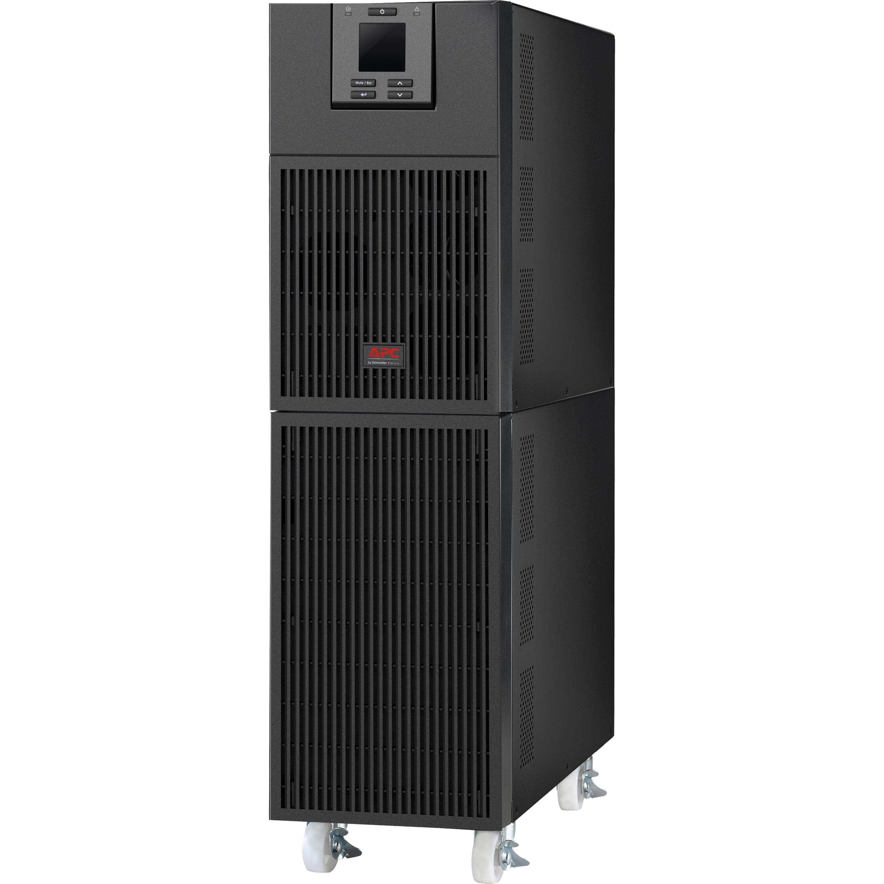 APC Easy UPS SRV 6000VA (6000 VA, 6000 W, Online-Doppelwandler USV), USV