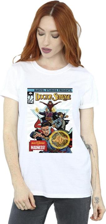 Image du produit - T-shirt DOCTOR STRANGE COMIC COVER - Femme (M)