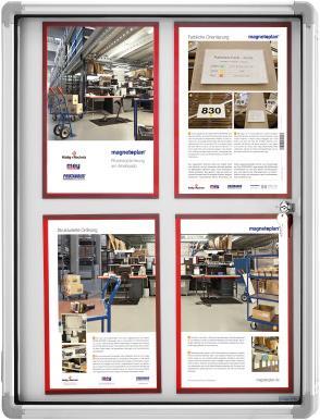 Produktbild Magnetoplan Magnetischer Innenschaukasten (61 x 73 cm)