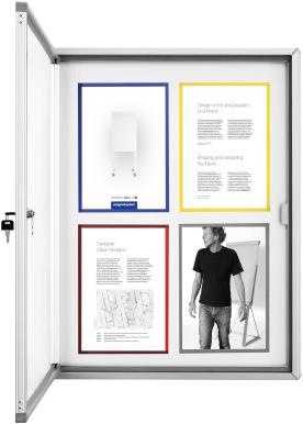 Actual product image Magnetoplan Outdoor showcase (Magnet board)