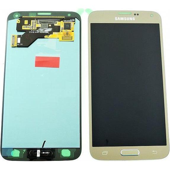 Thumbnail - Samsung LCD Assembly (Display, Galaxy S5 Neo), Mobilgerät Ersatzteile, Gold