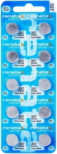 Actual product image Renata 357 / SR44W (10 pcs., SR44, 160 mAh)