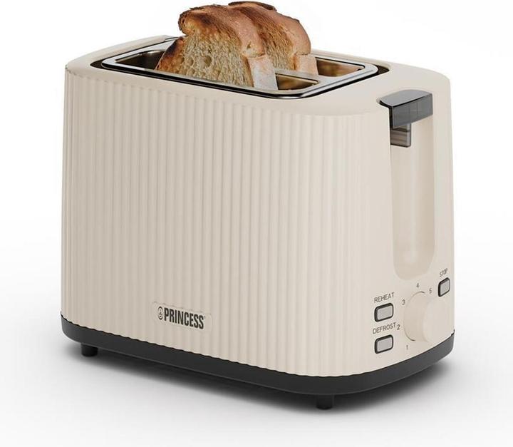 Actual product image Princess Toaster Creme-Weiss