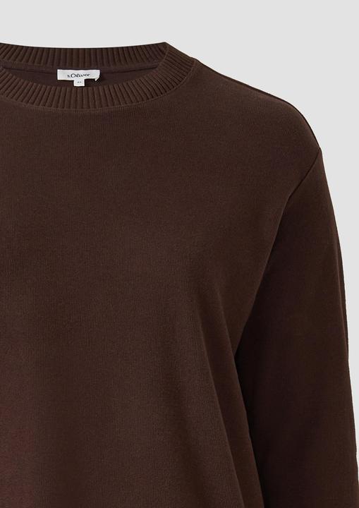 Produktbild s.Oliver Sweatshirt Flauschiges Sweatshirt (50)