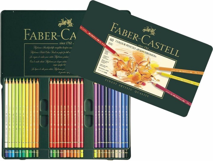 Actual product image Faber-Castell Polychromos (Multicoloured, 60 x)