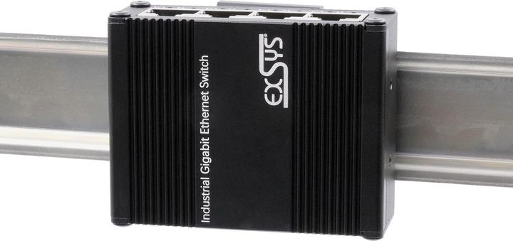 Produktbild Exsys Industrial Ethernet Micro Switch 5x 1 Gbit/s (5 Ports)