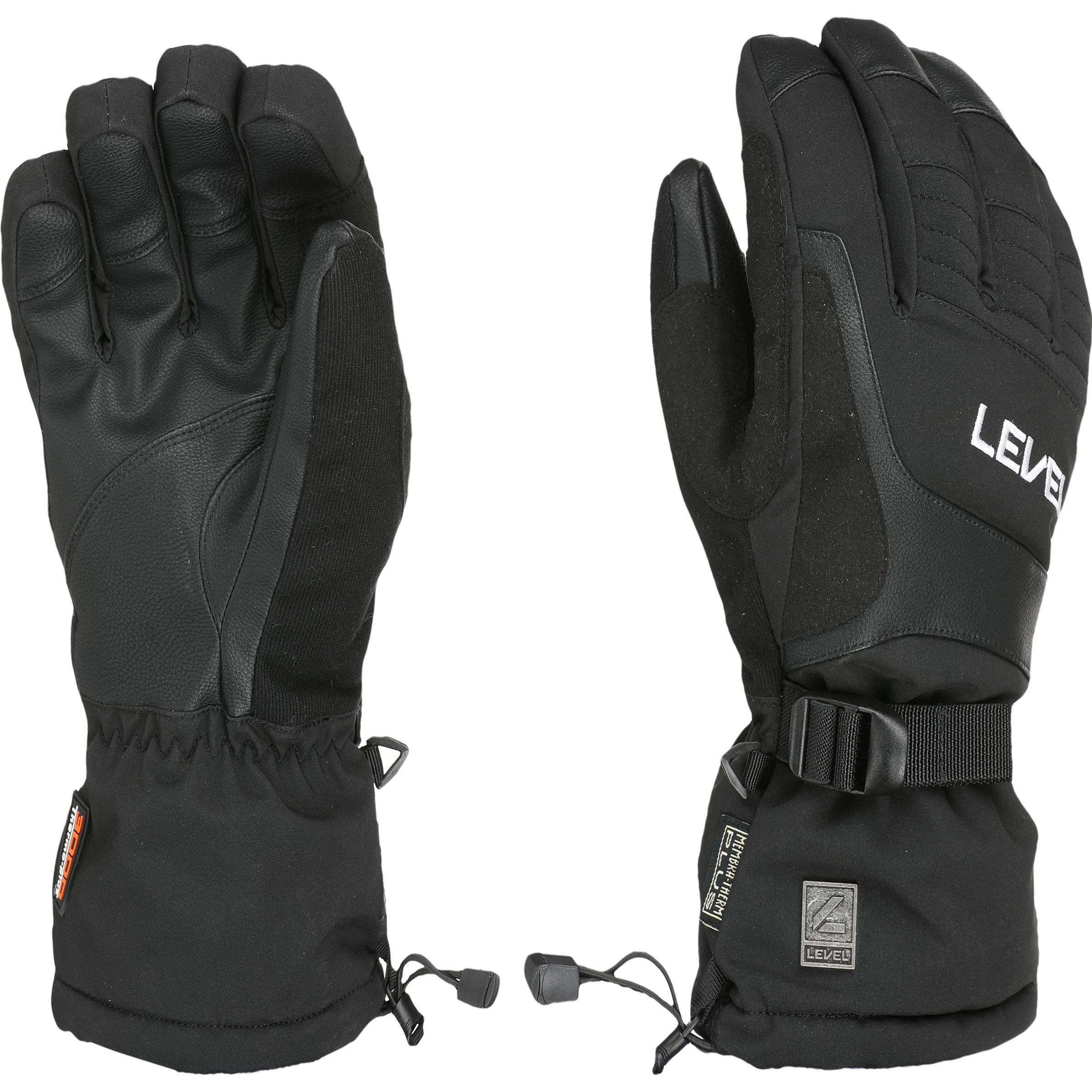 Level, Herren, Handschuhe, Patrol, Schwarz, (9)