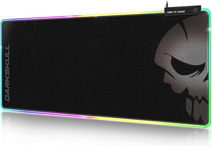 Image du produit Spirit Of Gamer Tapis de souris Darkskull RGB - XXL (XXL)