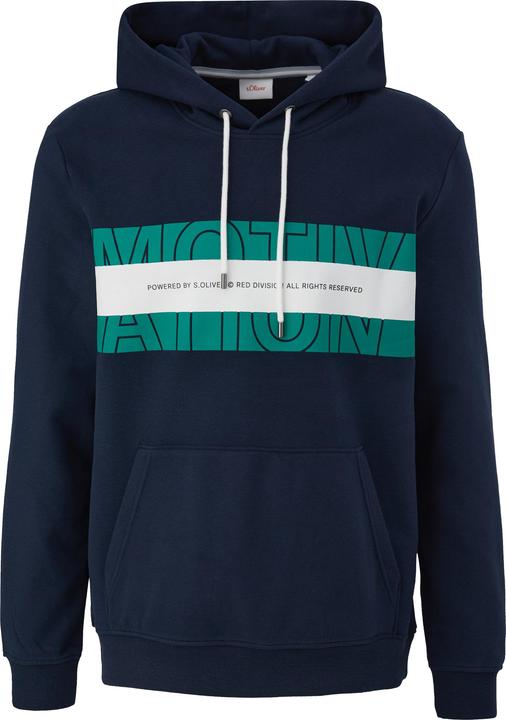 Image du produit s.Oliver Sweatshirt Kapuzenpullover mit Labelprint (S)