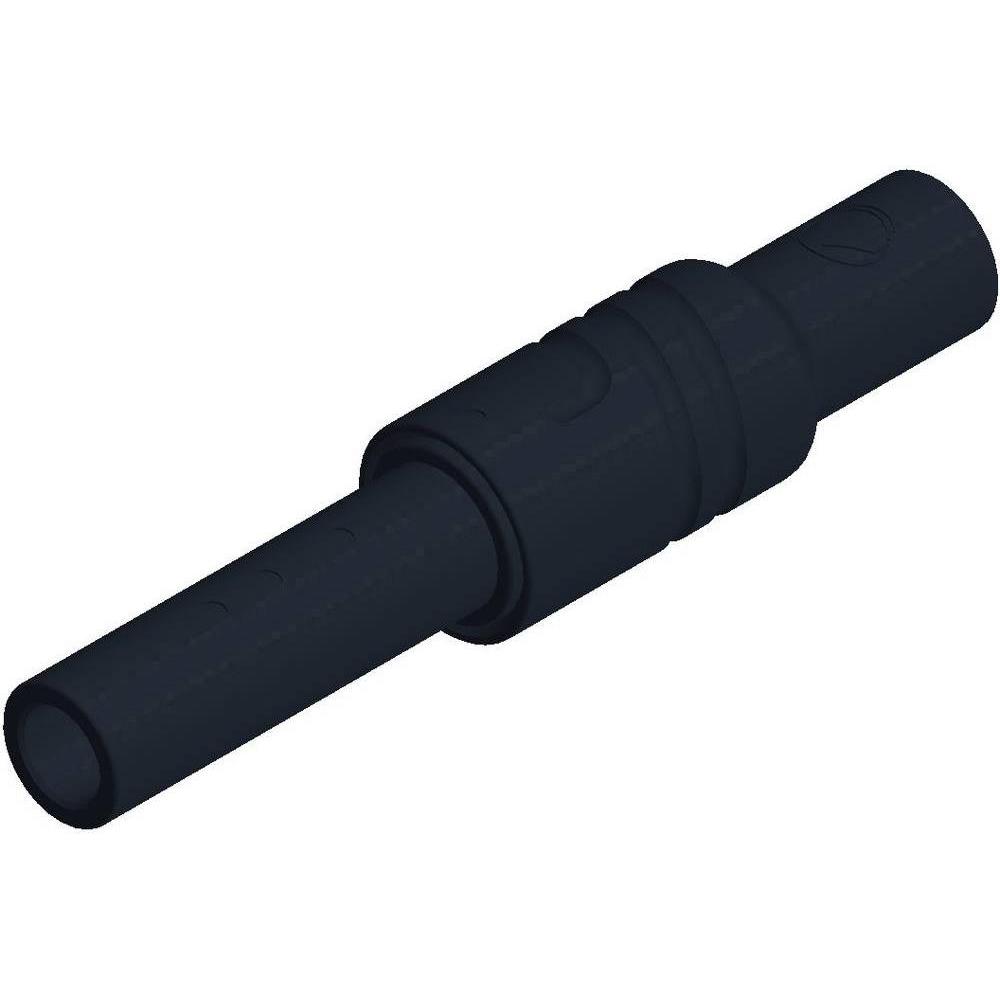 SKS Sicherheits-Lamellenbuchse Buc, Elektronikkabel + Stecker, Schwarz