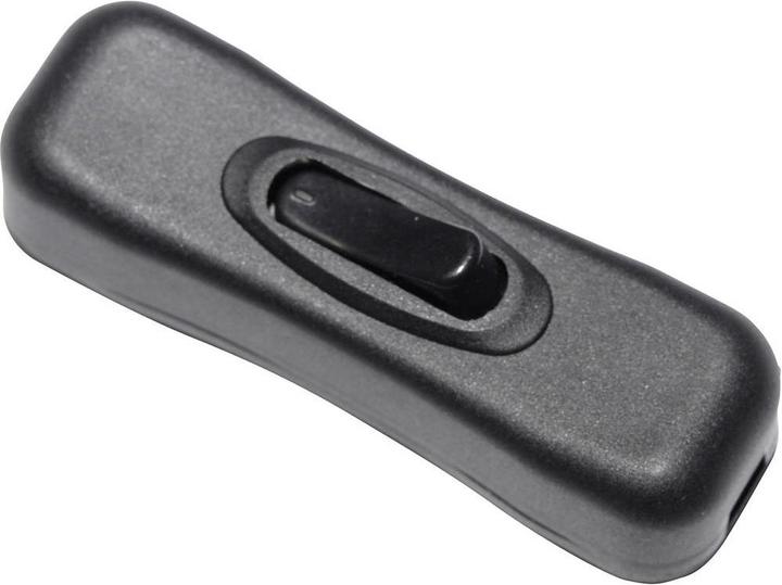 Actual product image Tru Components cord switch black 1 x off