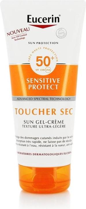 Immagine prodotto Eucerin Sun Protection Sensitive Protect Sun Gel-Cream Ultra-Light Texture SPF50 200ml (Crema solare, SPF 50+, 200 ml, 150 g)