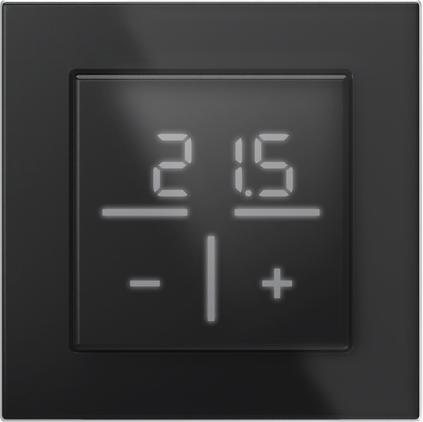 Produktbild Homematic IP HmIP Set 1xGlasthermostat CO2 + Rahmen 1 Fach (A)