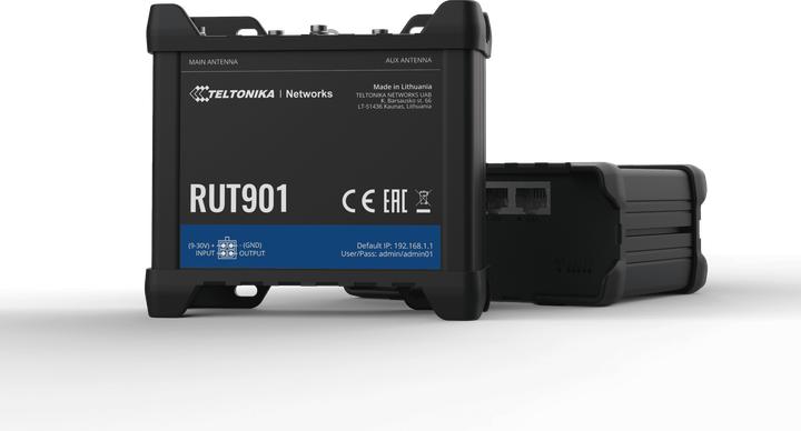 Actual product image Teltonika RUT906 4G/LTE RS232/RS485 Router