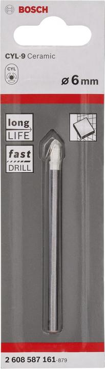 Produktbild Bosch Professional Zubehör Fliesenbohrer CYL-9 Ceramic, 6 x 80 mm (6 mm)
