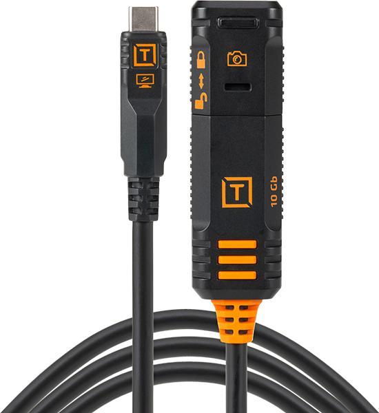 Immagine prodotto Tether Tools Cavo di Estensione Bloccante TetherPro Optima 10G USB-C TetherBoost (4.80 m, USB 3.2 Gen 2)
