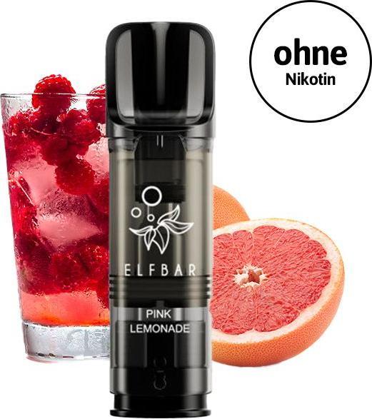 Immagine prodotto Elfbar Elfa Pro - 2 x 2ml Pods (0mg) Pink Lemonade (Pompelmo)