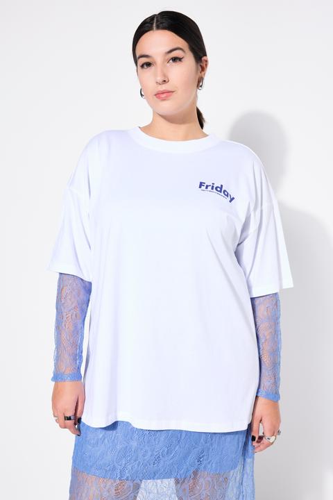 Actual product image Studio Untold Men-Shirt, oversized, Rückenprint, Halbarm (46, 48)