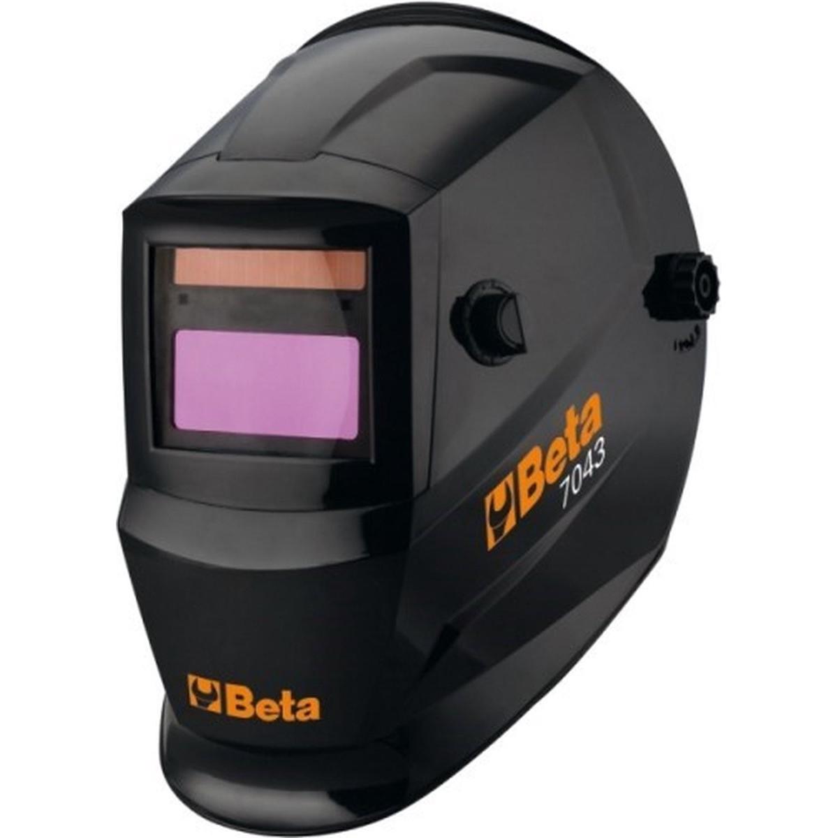 BETA, Occhiali protettivi + visiera, 070430001 Casco per saldatura Lcd automatico per saldatura MIG/MAG TIG e plasma ad elettrodo