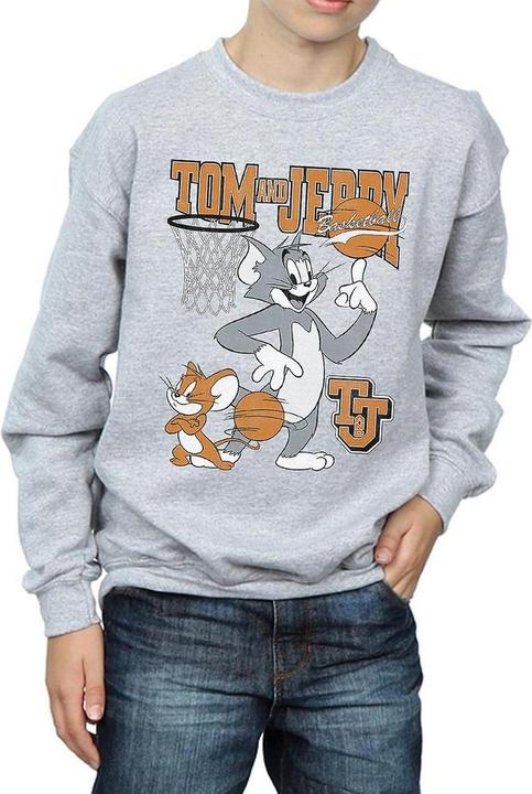 Actual product image Tom & Jerry Spinning Basketball Sweatshirt Boys (128)