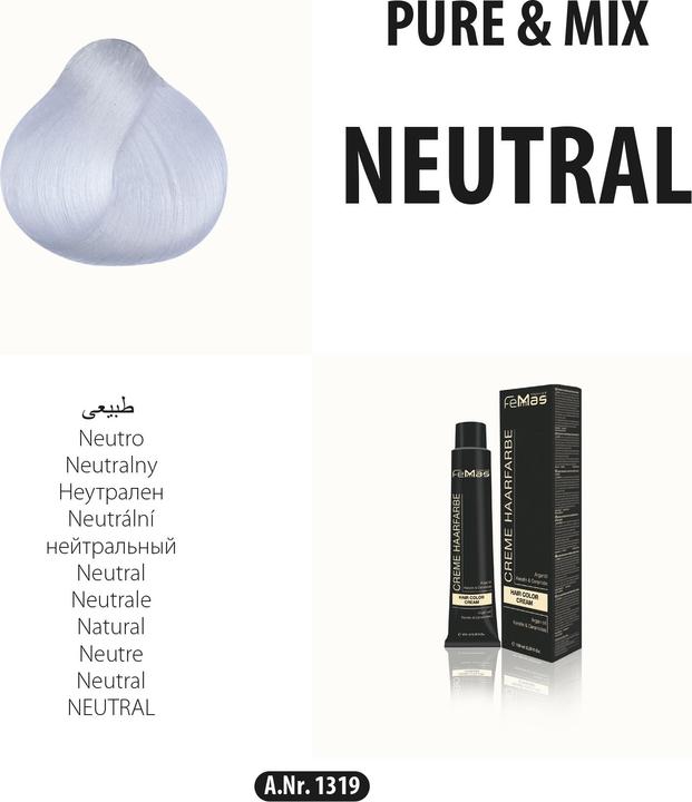 Produktbild FemMas NEUTRAL) Haarfarbe Color Cream 100ml