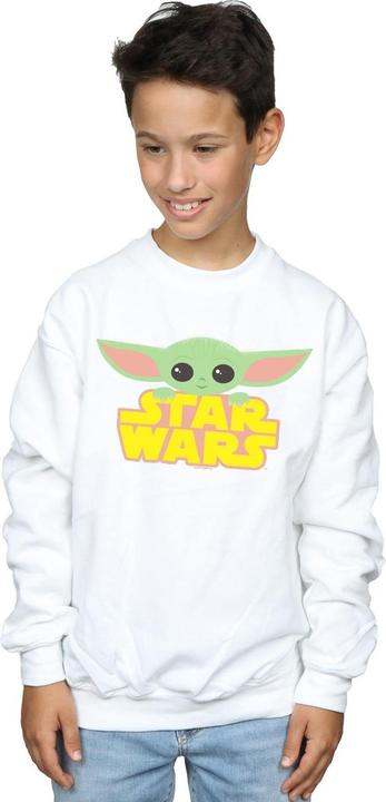 Immagine prodotto Star Wars The Mandalorian The Child And Logo Felpa Ragazzi (104)