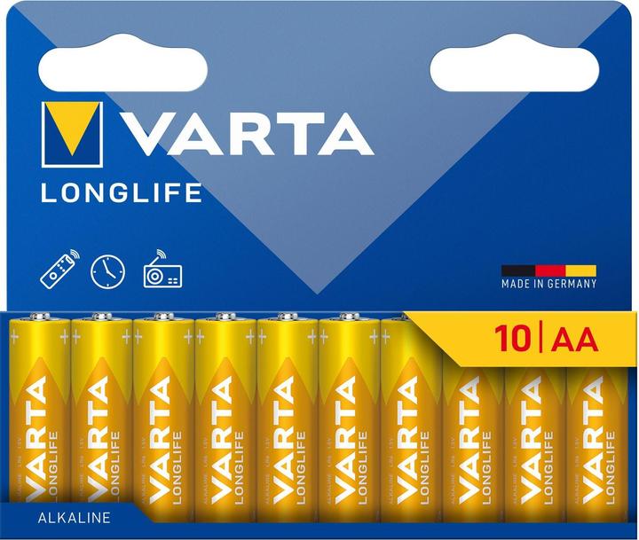 Actual product image Varta Longlife (10 pcs., AA, 2800 mAh)