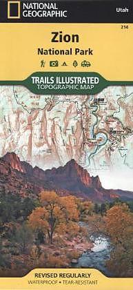 Produktbild National Geographic Trails Illustrated Map Zion National Park (Englisch, National Geographic Maps, 2012)