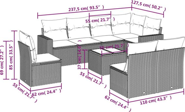 Produktbild vidaXL Uriel