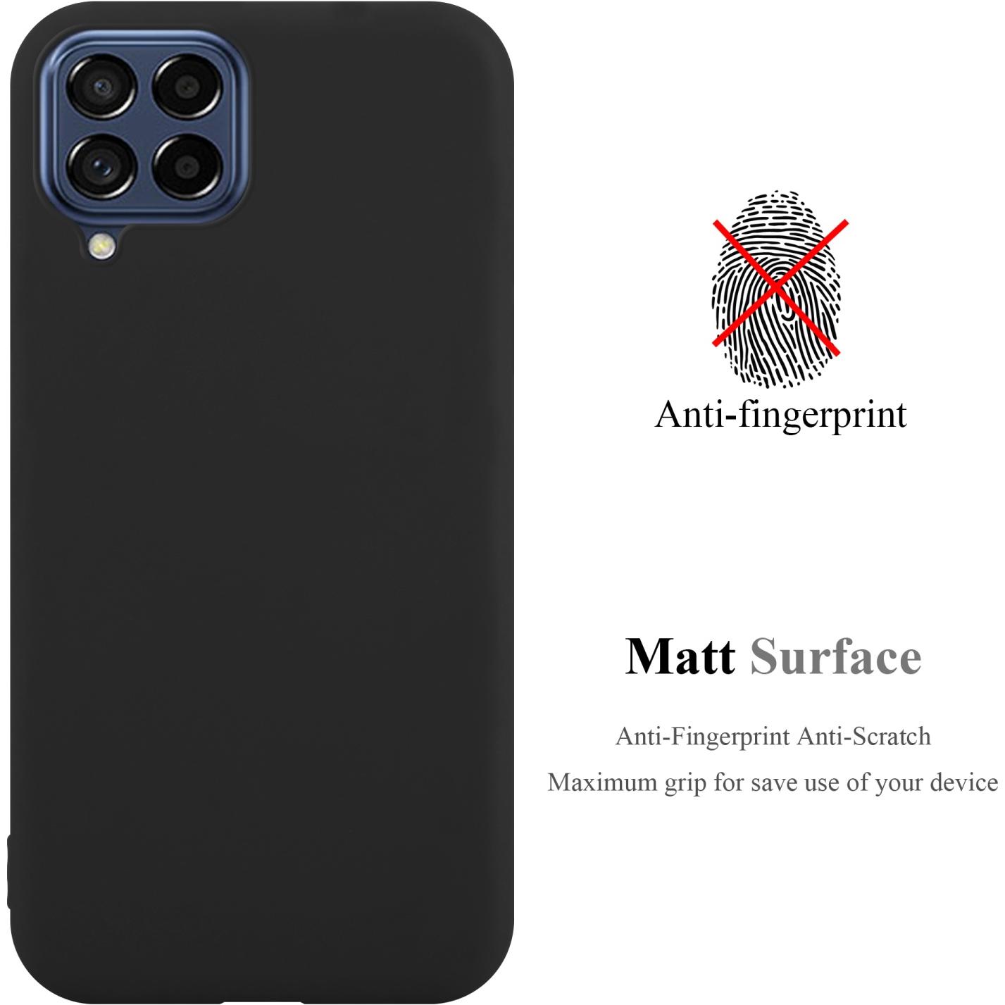 Thumbnail - Cadorabo TPU Candy Hülle für Samsung Galaxy M53 5G (Samsung Galaxy M53 5G), Smartphone Hülle, Schwarz