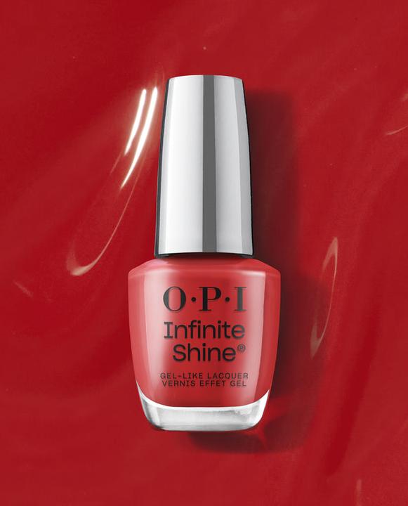 Produktbild OPI Infinite Shine (N25 Big Apple Red, Gel-Effekt Nagellack)