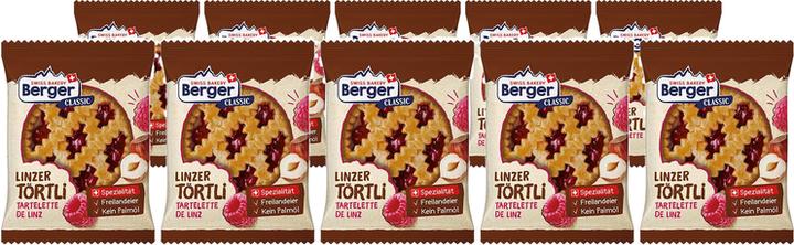 Image du produit Berger Tartelettes de Linzer Berger (10 pcs, 740 g)