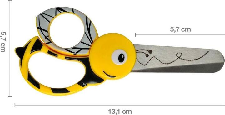 Actual product image Fiskars Animal scissors for children bee (13 cm)