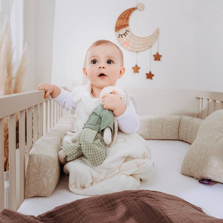 Actual product image Träumeland Baby all-year sleeping bag Hophop Bunny size 62/68 (68 cm, 2.5 TOG, All-season)