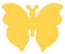 Image du produit DP Craft Emporte-pièce décoratif en forme de papillon 3,7 cm