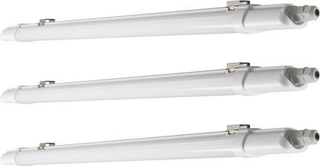 Produktbild Nobrand Osram 3er-Set Feuchtraumleuchte Submarine, 1.5M, 24W, 4000K, weiss