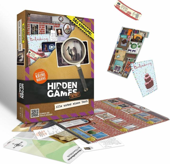 Actual product image Hidden Games Tatort: All under one roof ( Case 13) (German, 1 - 6 Players)