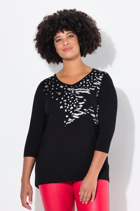 Produktbild Angel of Style T-Shirt, A-Linie, Sterne, 3/4-Ärmel (44)