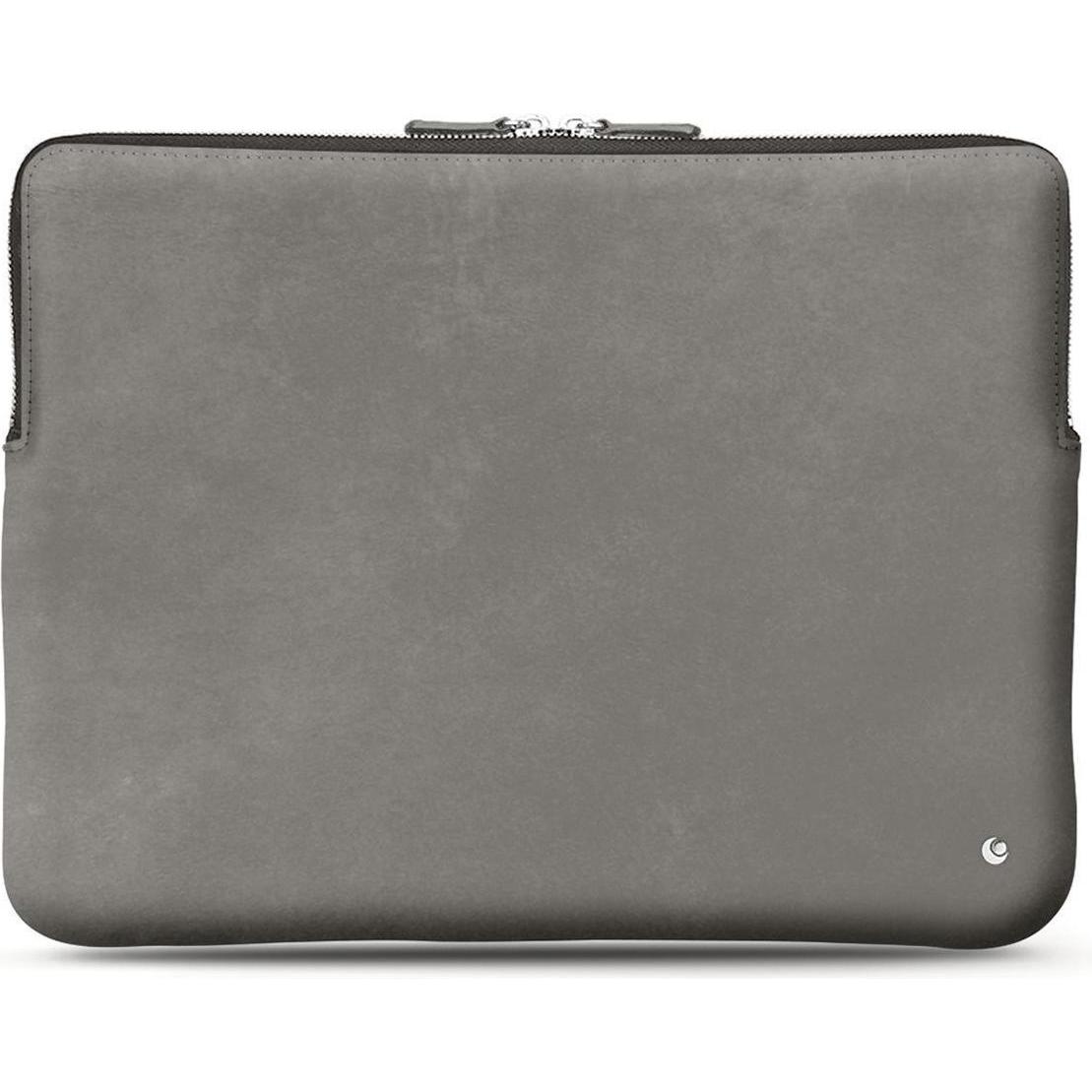 Noreve Lederhülle, Notebooktasche, Grau