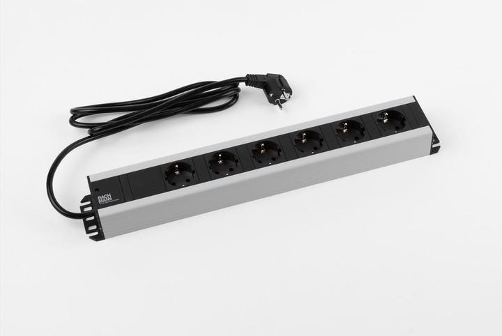 Produktbild Bachmann Steckdosenleiste (6x, CEE 7/3, 2 m)