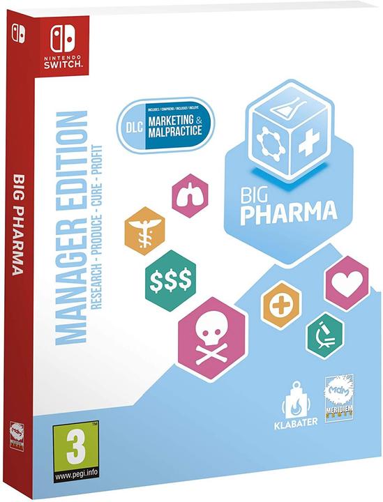 Produktbild Positech Big Pharma (Switch, Switch Lite, Switch OLED, Multilingual)