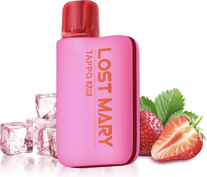 Produktbild Lost Mary Tappo Air Kit 2ml, Pink & Strawberry ICE (Strawberry Ice)
